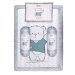 Toynix Baby Sleeping Soft Cotton Godadi with Pillow & 2 Bolsters. Soft Cotton Newborn Bedding Mattress for (0–12 Months) baby