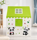 Kiddlix Kids Play Tent House. Panda Theme Indoor & Outdoor Fpldable Playhouse for Boys & Girls Age 3-10 Years.