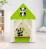 Kiddlix Kids Play Tent House. Panda Theme Indoor & Outdoor Fpldable Playhouse for Boys & Girls Age 3-10 Years.