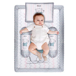 Toynix Baby Sleeping Soft Cotton Godadi with Pillow & 2 Bolsters. Soft Cotton Newborn Bedding Mattress for (0–12 Months) baby