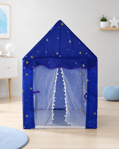 Kiddlix Kids Play Tent House. Playhouse for Boys & Girls Age 3-8 Years. Space Adventure Indoor & Outdoor Foldable Portable Play Tent