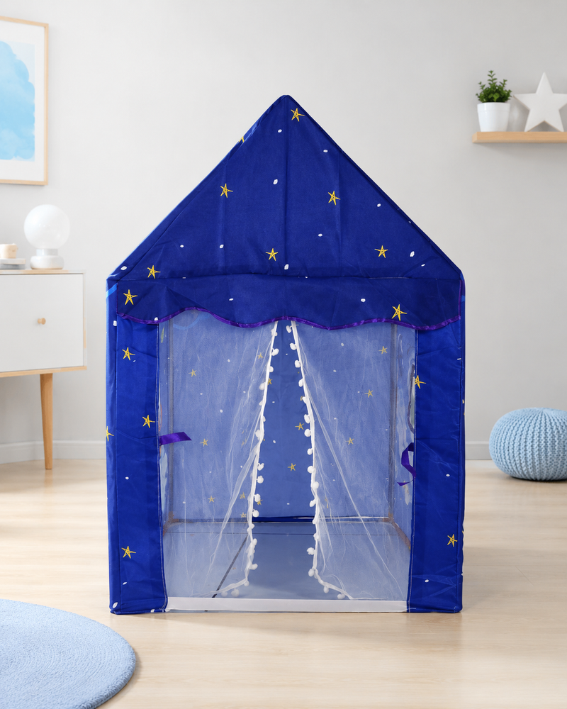 Kiddlix Kids Play Tent House. Playhouse for Boys & Girls Age 3-8 Years. Space Adventure Indoor & Outdoor Foldable Portable Play Tent